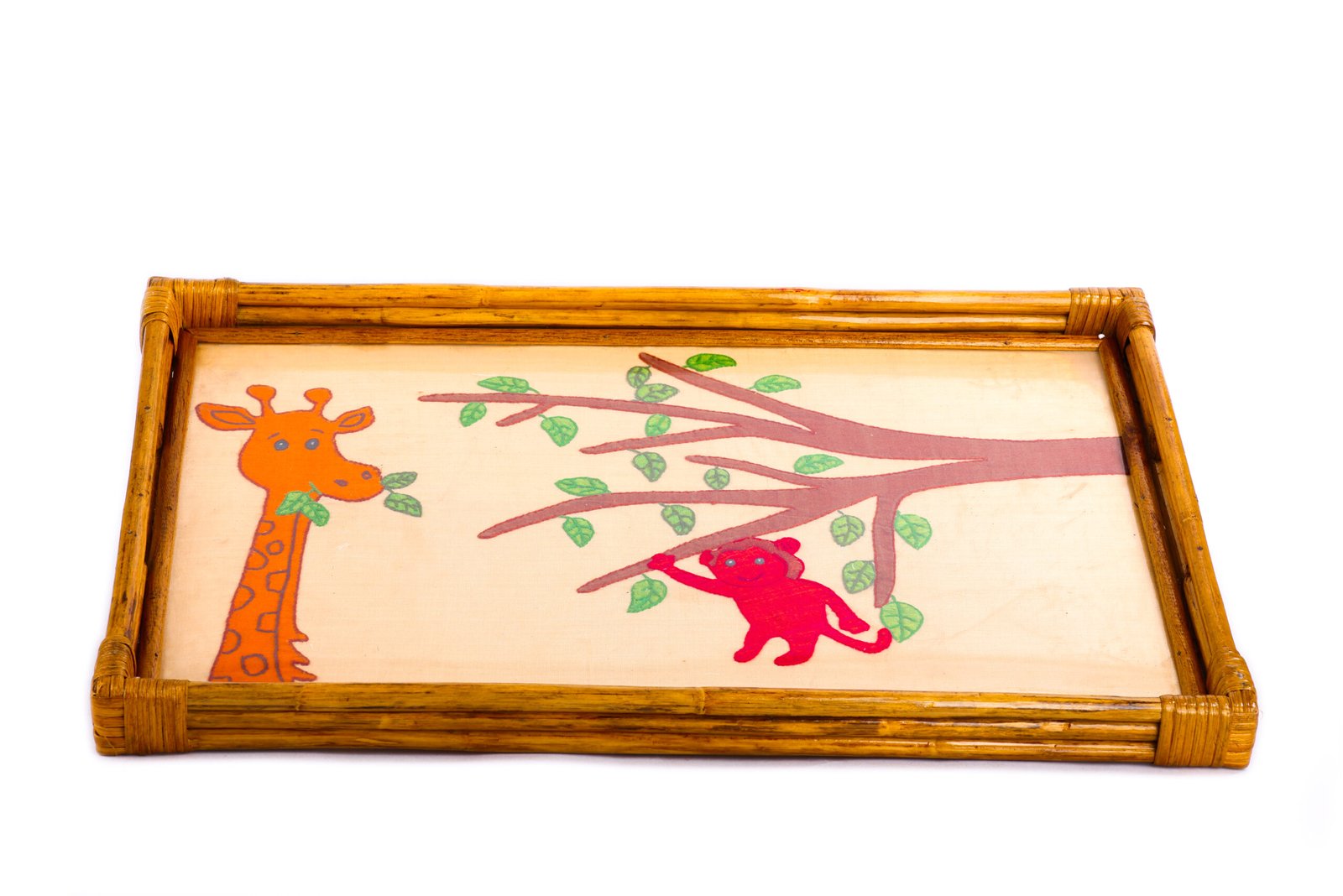 Tray(With Applique Work)