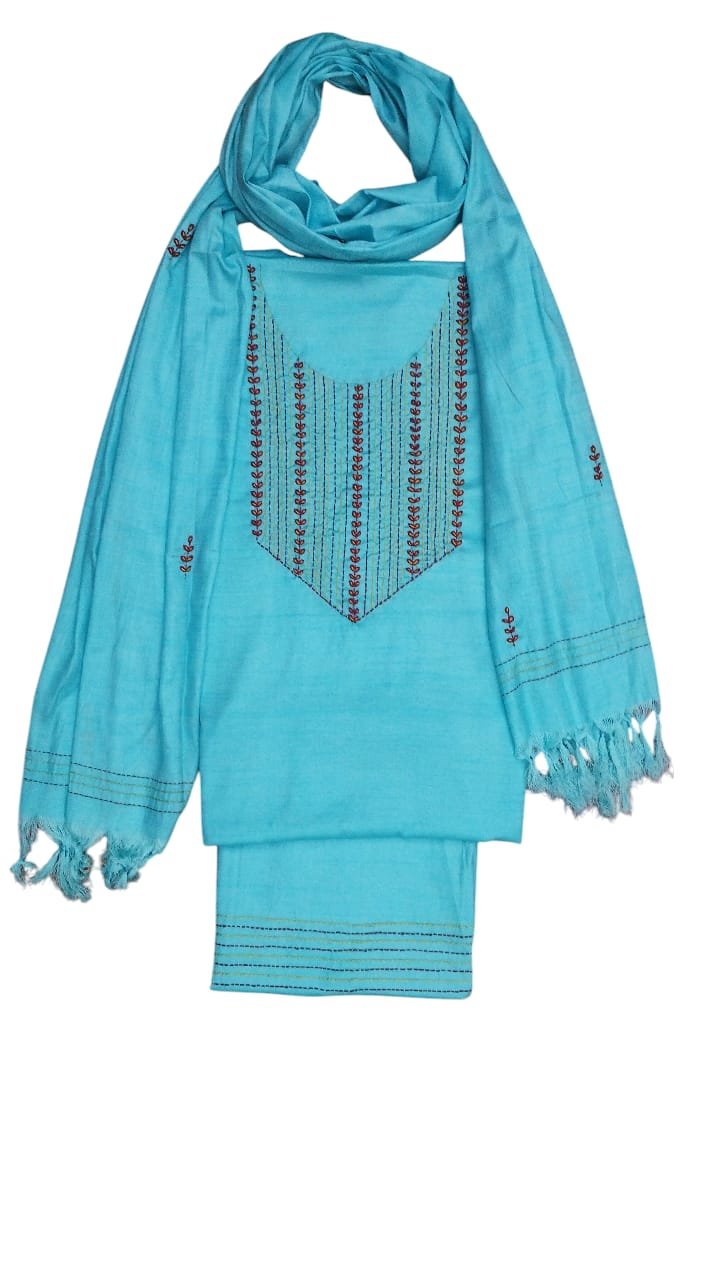 Unstitched suit piece